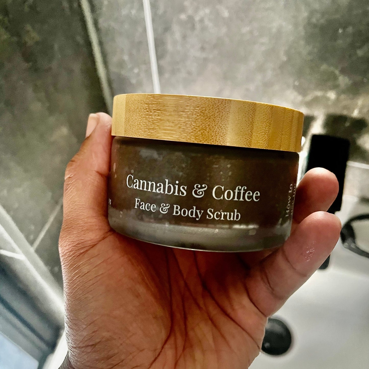 Cannabis & Coffee Face & Body Scrub